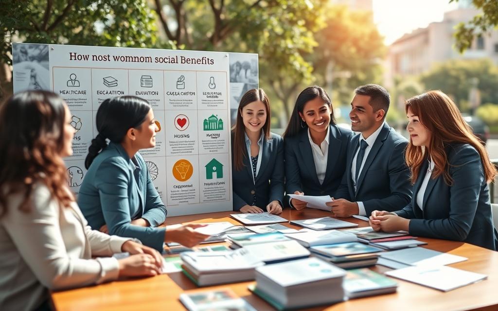 benefícios sociais mais comuns