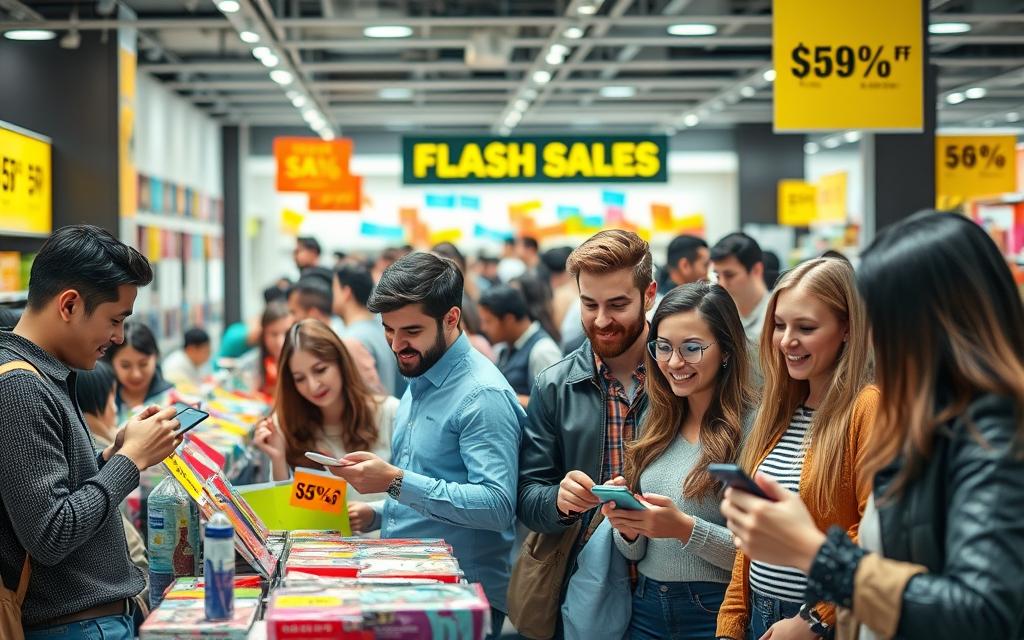 promoções relâmpago