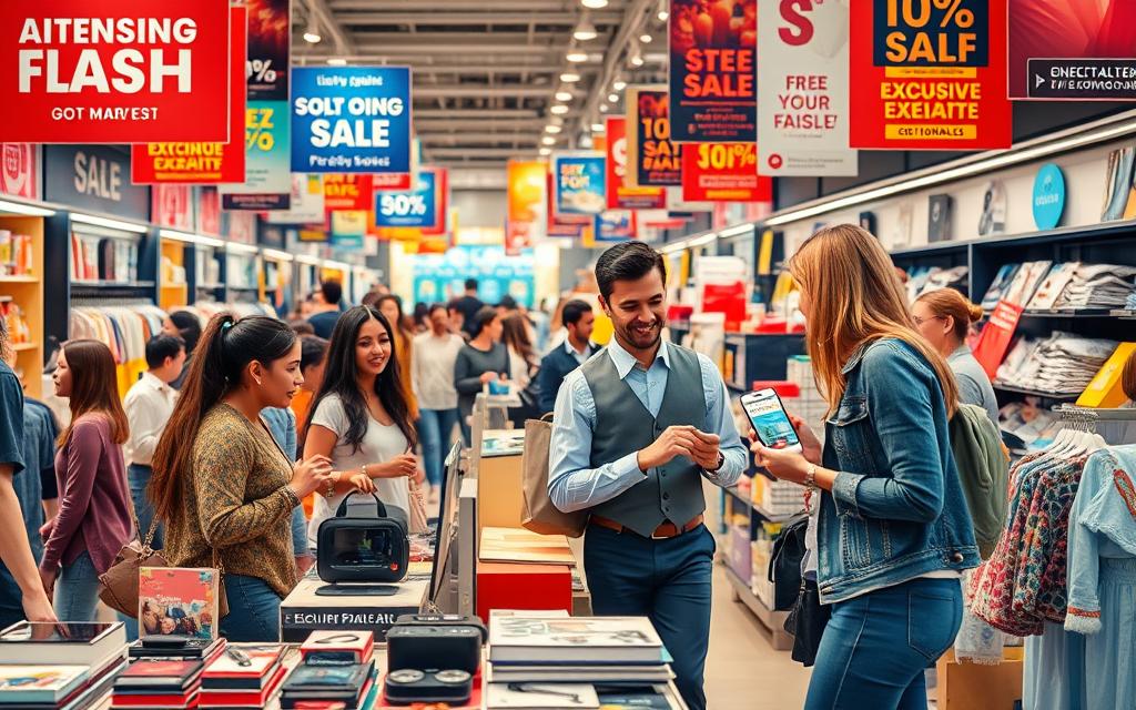 promoções relâmpago